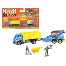 پک تریلر و ماشین Match Box سری Hitch and Haul مدل Tilt ‘N’ Tip, image 