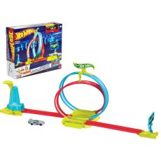 پیست ماشین های Hot Wheels سری Neon Speeders مدل Laser Stunt Slamway, image 