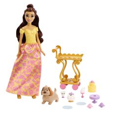 عروسک 30 سانتی پرنسس بل به همراه ترولی چای خوری Disney, image 3