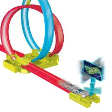 پیست ماشین های Hot Wheels سری Neon Speeders مدل Laser Stunt Slamway, image 2