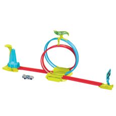 پیست ماشین های Hot Wheels سری Neon Speeders مدل Laser Stunt Slamway, image 4