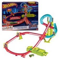 پیست ماشین های Hot Wheels سری Neon Speeders مدل Skyscraper Speed Circuit, image 