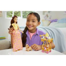 عروسک 30 سانتی پرنسس بل به همراه ترولی چای خوری Disney, image 2