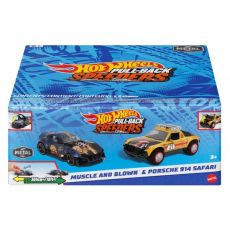 پک 2 تایی ماشین‌ های Hot Wheels سری Pull-Back Speeders مدل  Muscleو  Porsche 914 Safari, تنوع: HPR91-Porsche, image 6
