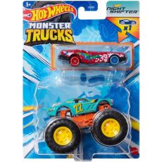 پک 2 تایی ماشین Hot Wheels سری Monster Truck مدل Night Shifter, تنوع: GRH81-Night Shifter, image 4