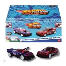 پک 2 تایی ماشین‌ های Hot Wheels سری Pull-Back Speeders مدل  Mod Speederو 2004 Mazda, تنوع: HPR91-Mazda, image 