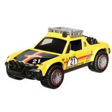 پک 2 تایی ماشین‌ های Hot Wheels سری Pull-Back Speeders مدل  Muscleو  Porsche 914 Safari, تنوع: HPR91-Porsche, image 3