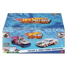 پک 2 تایی ماشین‌ های Hot Wheels سری Pull-Back Speeders مدل Loluxو 1969 Ford Mustang, تنوع: HPR91-Ford Mustang, image 8