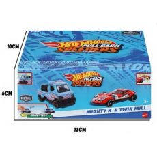 پک 2 تایی ماشین‌ های Hot Wheels سری Pull-Back Speeders مدل Mighty K و Twin Mill, تنوع: HPR91-Mighty K, image 6
