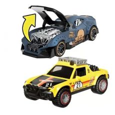 پک 2 تایی ماشین‌ های Hot Wheels سری Pull-Back Speeders مدل  Muscleو  Porsche 914 Safari, تنوع: HPR91-Porsche, image 2