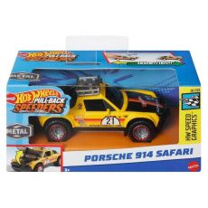ماشین عقب کش Hot Wheels سری Pull-Back Speeders مدل Porsche 914 Safari, تنوع: HPT04-Porsche 914 Safari, image 2