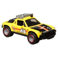 ماشین عقب کش Hot Wheels سری Pull-Back Speeders مدل Porsche 914 Safari, تنوع: HPT04-Porsche 914 Safari, image 8