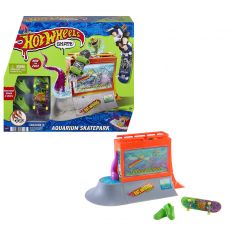 پیست اسکیت انگشتی Hot Wheels مدل Aquarium Skatepark, تنوع: HGT91-Aquarium, image 