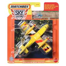 هواپیما فلزی Match Box مدل Twin Engine Blaze Buster, تنوع: HHT34-Twin Engine Blaze Buster, image 