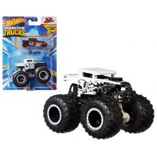 پک 2 تایی ماشین Hot Wheels سری Monster Truck مدل Bone Shaker سفید, تنوع: GRH81-Bone Shaker, image 