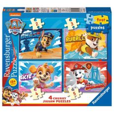 پازل 4 در 1 راونزبرگر مدل سگ های نگهبان Paw Patrol, image 