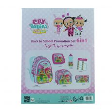 ست 6 در 1 کوله پشتی 40 سانتی Cry Babies, image 10
