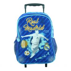 ست 12 در 1 کوله پشتی چرخدار 40 سانتی Real Madrid, image 2