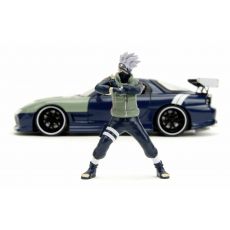 ماشین فلزی مزدا RX-7 1993 به همراه فیگور کاکاشی هاتاکه با مقیاس 1:24, تنوع: Kakashi Hatake-253255055, image 2
