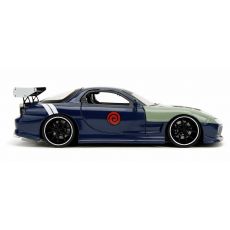 ماشین فلزی مزدا RX-7 1993 به همراه فیگور کاکاشی هاتاکه با مقیاس 1:24, تنوع: Kakashi Hatake-253255055, image 3
