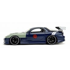 ماشین فلزی مزدا RX-7 1993 به همراه فیگور کاکاشی هاتاکه با مقیاس 1:24, تنوع: Kakashi Hatake-253255055, image 6