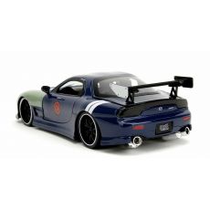 ماشین فلزی مزدا RX-7 1993 به همراه فیگور کاکاشی هاتاکه با مقیاس 1:24, تنوع: Kakashi Hatake-253255055, image 7