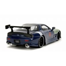 ماشین فلزی مزدا RX-7 1993 به همراه فیگور کاکاشی هاتاکه با مقیاس 1:24, تنوع: Kakashi Hatake-253255055, image 8