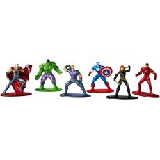 پک 6 تایی نانو فیگورهای فلزی انتقام جویان Marvel, image 2