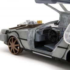 ماشین زمان فلزی Back to the Future 3 با مقیاس 1:24, image 9