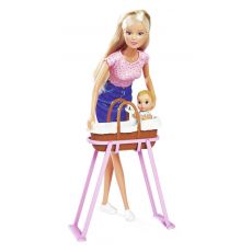 ست عروسک 29 سانتی Steffi Love مدل Baby Time با 1 کودک, image 3