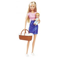 ست عروسک 29 سانتی Steffi Love مدل Baby Time با 1 کودک, image 2