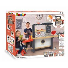 رستوران Smoby مدل Chef Corner با قابلیت افزایش ارتفاع و 70 اکسسوری, image 2