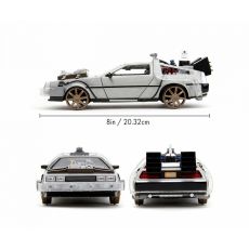 ماشین زمان فلزی Back to the Future 3 با مقیاس 1:24, image 2