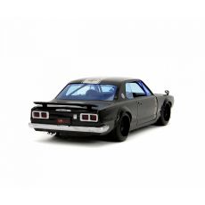 ماشین فلزی نیسان اسکای لاین GT-R 1971 به همراه فیگور مایکی با مقیاس 1:24, image 3