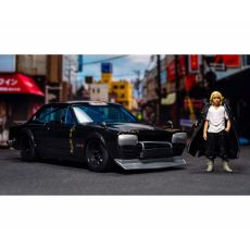 ماشین فلزی نیسان اسکای لاین GT-R 1971 به همراه فیگور مایکی با مقیاس 1:24, image 9