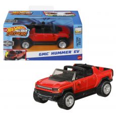 ماشین عقب کش Hot Wheels سری Pull-Back Speeders مدل GMC Hummer EV قرمز, تنوع: HPT04-GMC Hummer EV, image 