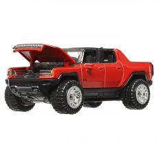 ماشین عقب کش Hot Wheels سری Pull-Back Speeders مدل GMC Hummer EV قرمز, تنوع: HPT04-GMC Hummer EV, image 3