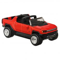 ماشین عقب کش Hot Wheels سری Pull-Back Speeders مدل GMC Hummer EV قرمز, تنوع: HPT04-GMC Hummer EV, image 4