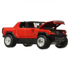 ماشین عقب کش Hot Wheels سری Pull-Back Speeders مدل GMC Hummer EV قرمز, تنوع: HPT04-GMC Hummer EV, image 5