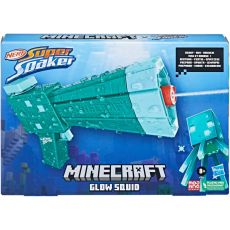 تفنگ آبپاش نرف Nerf مدل Super Soaker Minecraft Glow Squid, image 7
