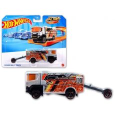 کامیون مسابقه ای Hot Wheels مدل Scania Rally Truck طوسی, تنوع: BFM60-979J-Scania Rally Truck - Gray, image 