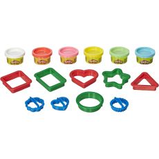 پک 6 تایی خمیربازی به همراه قالب اشکال Play Doh, تنوع: E8530-Shape, image 9