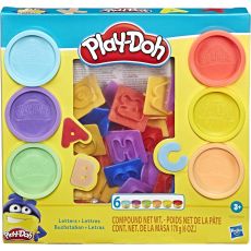 پک 6 تایی خمیربازی به همراه قالب حروف انگلیسی Play Doh, تنوع: E8530-Alphabet, image 8