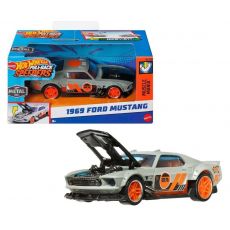 ماشین عقب کش Hot Wheels سری Pull-Back Speedersمدل 1969 Ford Mustang, تنوع: HPT04-1969 Ford Mustang, image 