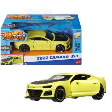 ماشین عقب کش Hot Wheels سری Pull-Back Speeders مدل 2022 Camaro ZL1, تنوع: HPT04-Camaro ZL1, image 