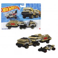 تریلی و ماشین Hot Wheels مدل Baja Battalion, تنوع: BDW51-Baja Battalion, image 