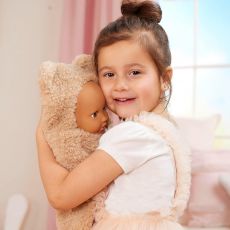 ست عروسک و قنداق خرسی نوزاد 35 سانتی LullaBaby, image 2