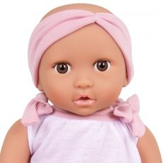 عروسک نوزاد 35 سانتی LullaBaby با لباس و هدبند صورتی, image 3