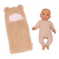 ست عروسک و قنداق خرسی نوزاد 35 سانتی LullaBaby, image 7
