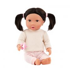 عروسک 35 سانتی LullaBaby با موهای قهوه ای, image 3
